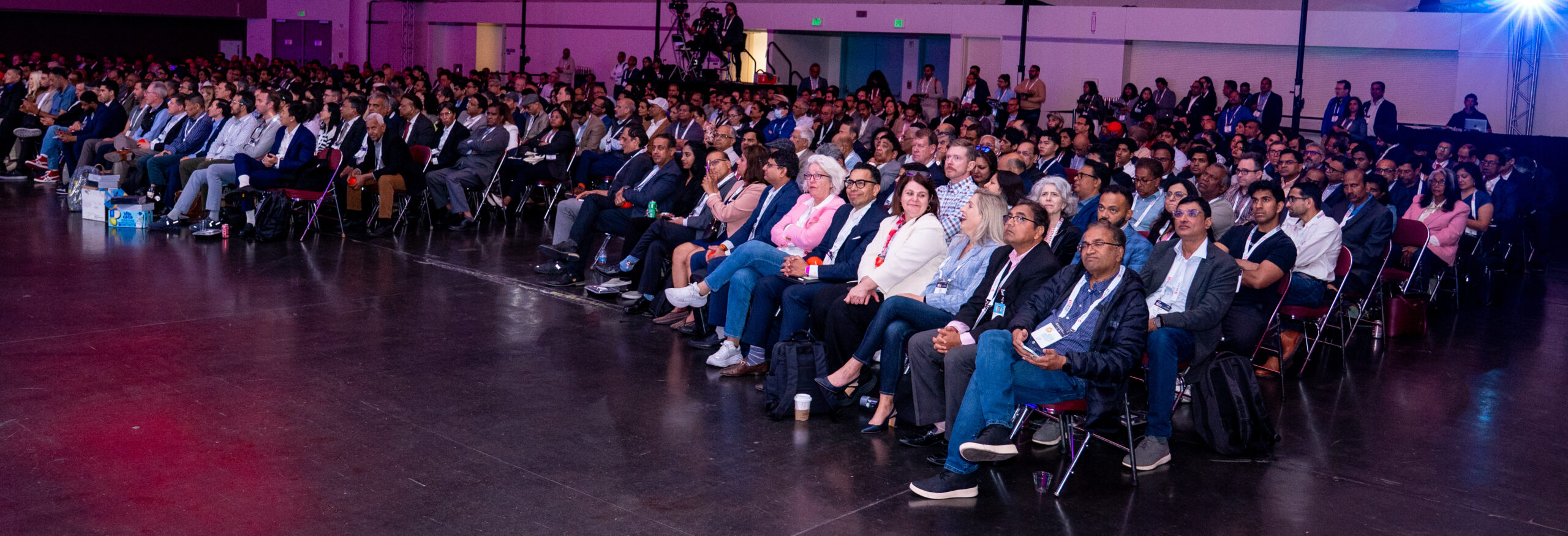 Audience seated at the TiEcon 2025 grand keynote