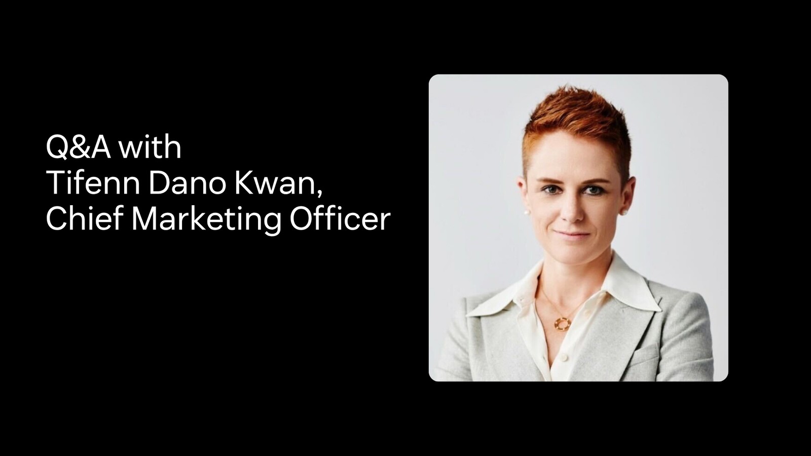 Zendesk Q and A graphic featuring Tifenn Dano Kwan