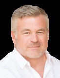 Tim Elliott in an earlier Access portrait, wearing a white shirt