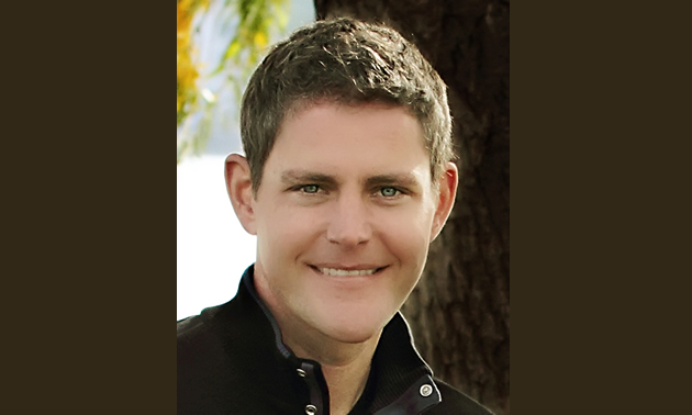 Tim Larson in the photograph accompanying his 2013 Polaris appointment announcement