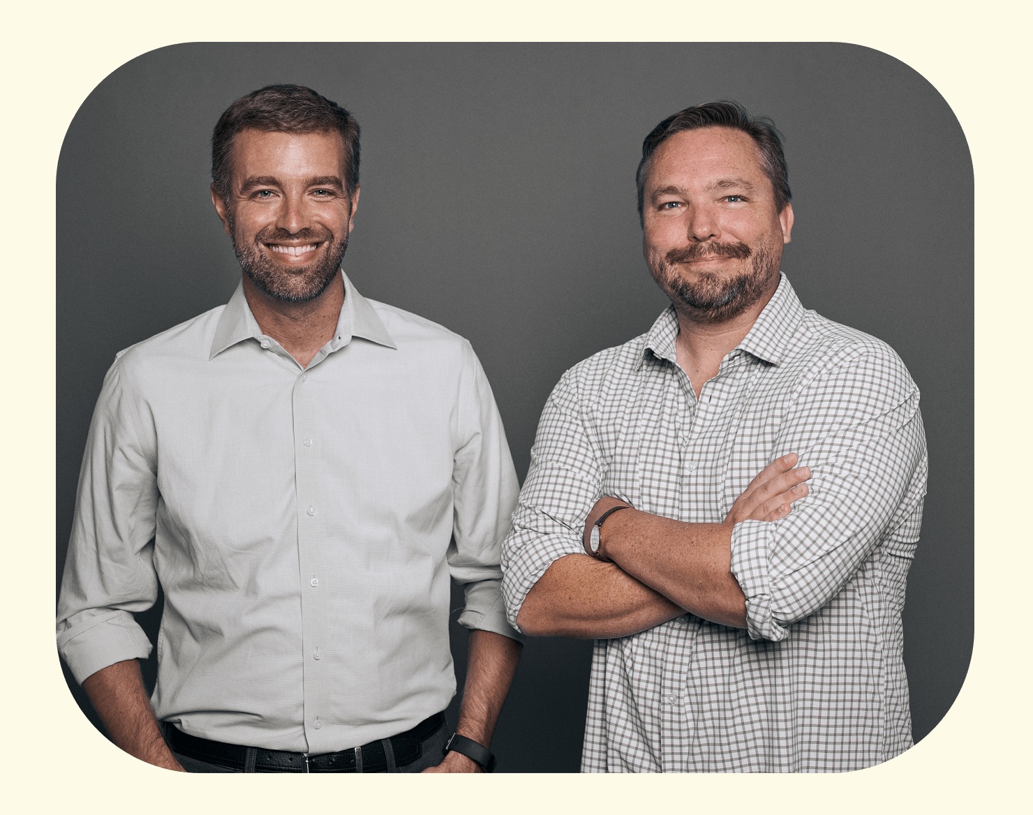 Greenlight co-founders Johnson Cook on the left and Tim Sheehan on the right