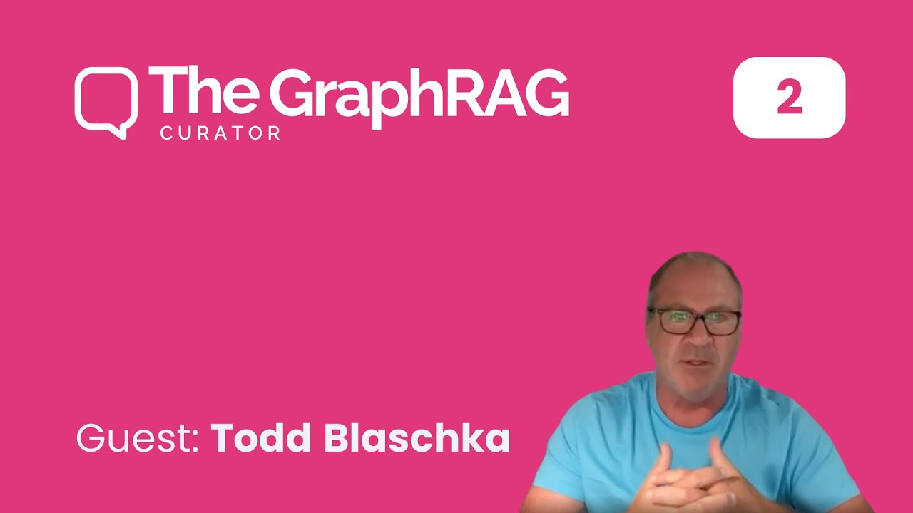 Todd Blaschka featured in The GraphRAG Curator interview artwork
