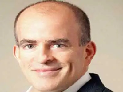 Tom Heneghan in the portrait accompanying his 2014 India investment interview