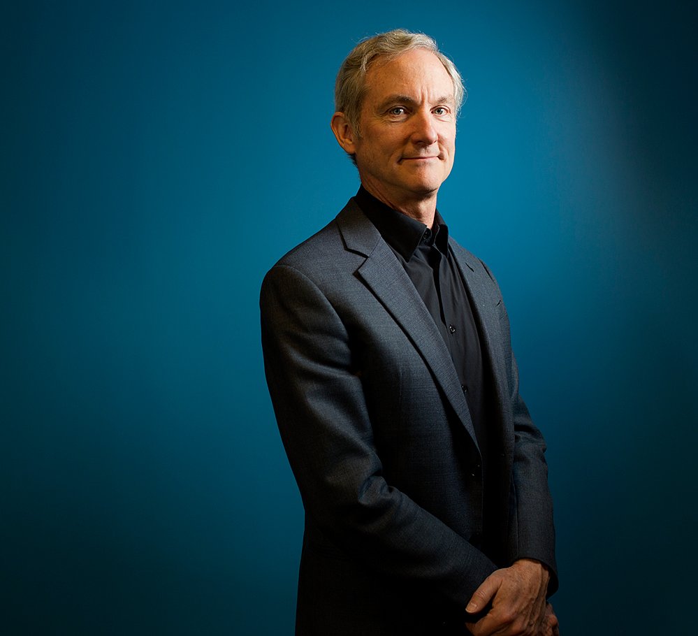 Tom Leighton in a dark jacket, photographed by M. Scott Brauer in 2013