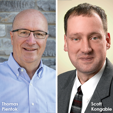 Benchmark’s announcement image shows Thomas Pientok on the left and Scott Kongable on the right.
