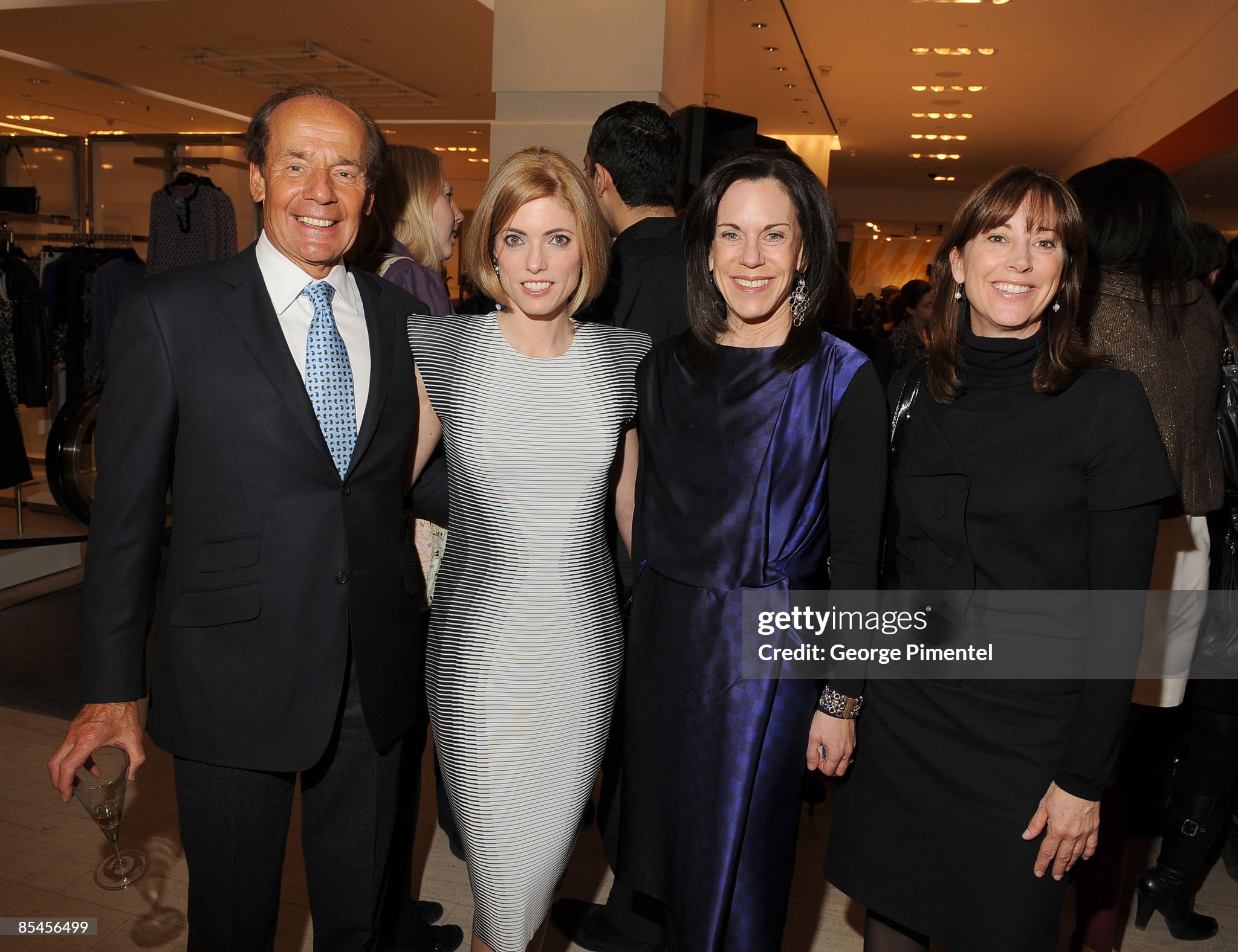 David Hamilton, Ciara Hunt, Caryn Lerner and Tracy Fellows at a Holt Renfrew event