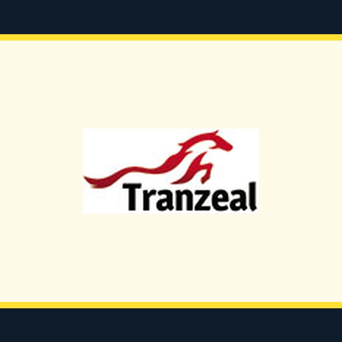 Tranzeal Incorporated logo - a galloping red stallion above the Tranzeal wordmark