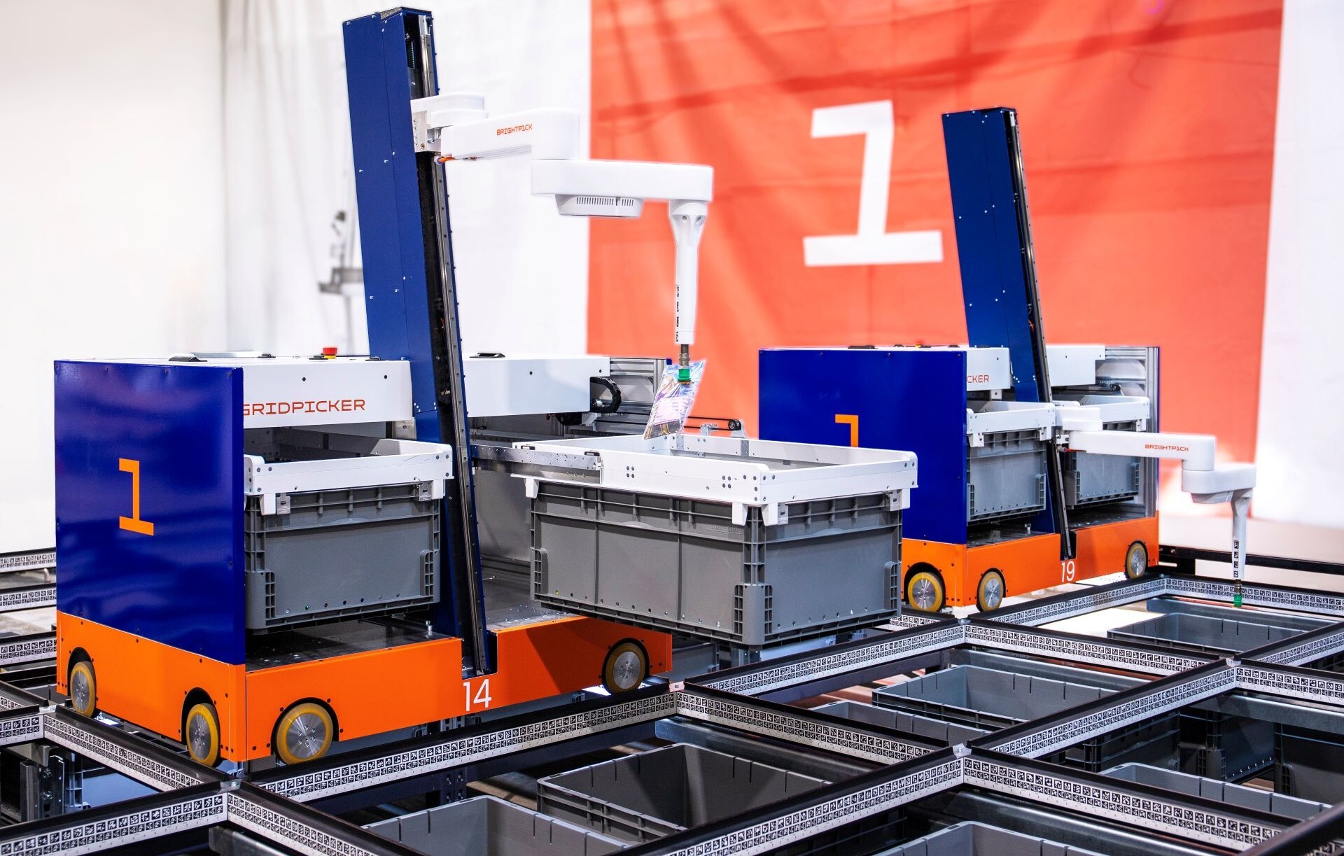 Brightpick Gridpicker automated storage and fulfillment technology