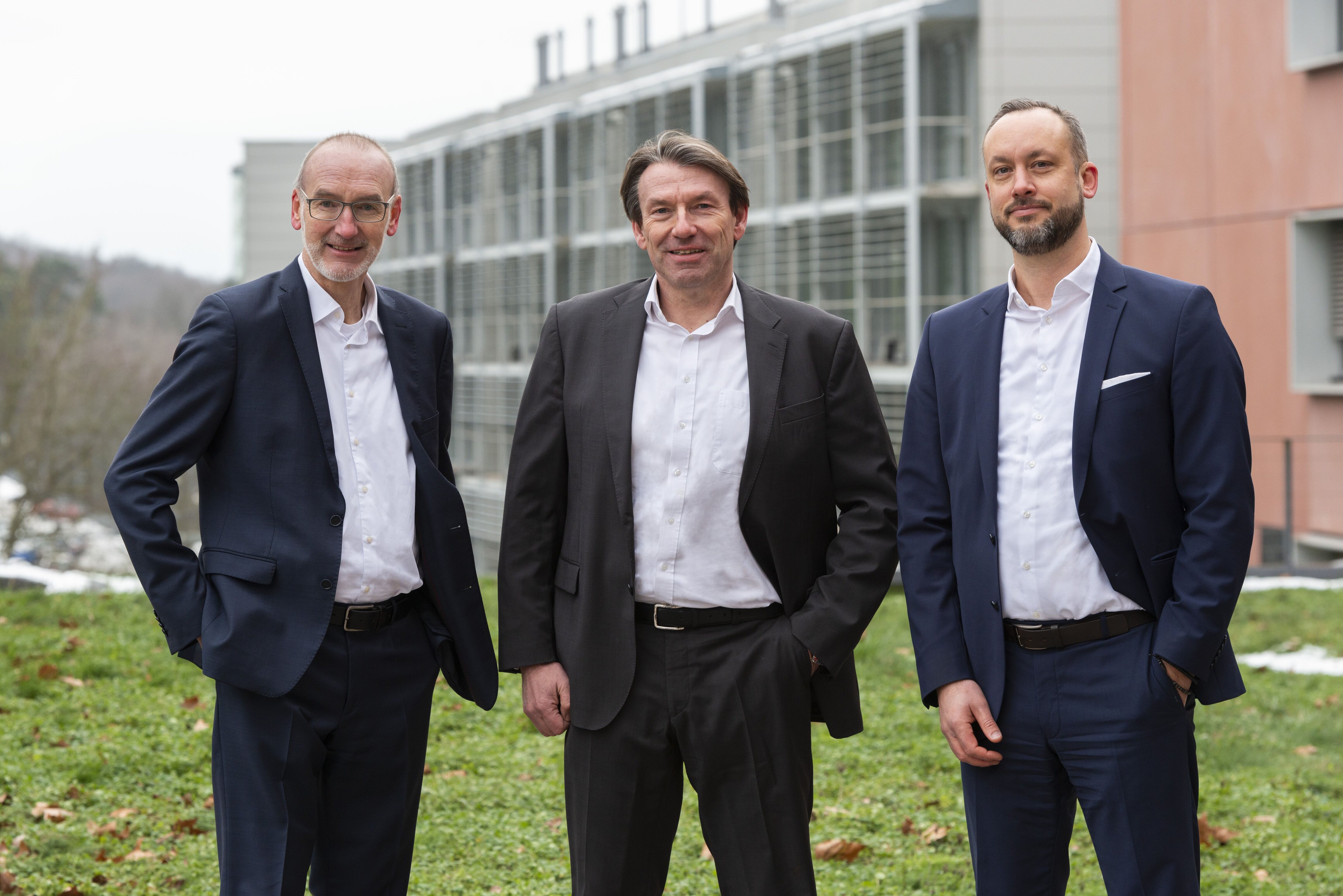Triathlon’s launch leadership: Michael Jung, Ralf Zastrau and Jens Krück