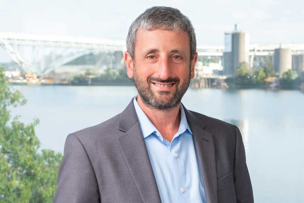 Triple Oak Power co-founder and CEO Jesse Gronner outdoors