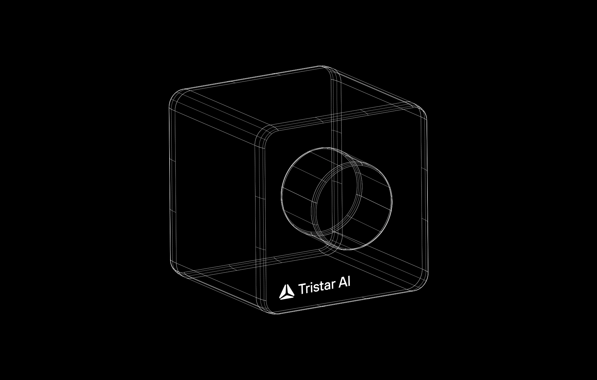 Tristar AI smart camera monitoring a manufacturing production line