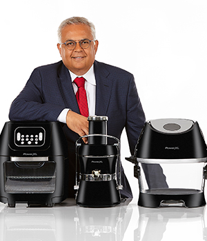 Portrait of Tristar founder Keith Mirchandani