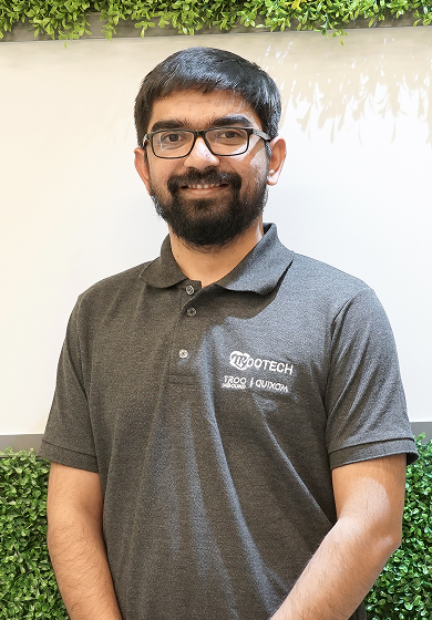 Priyank Patel, named founder on TRooTech’s official leadership page