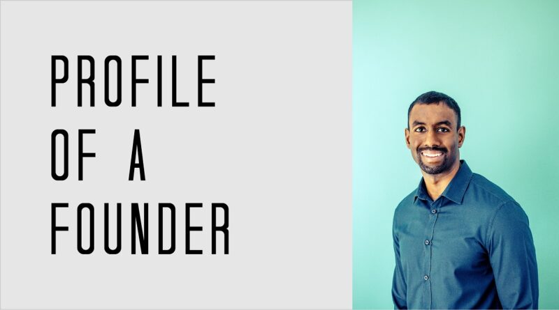 Sid Viswanathan pictured in The Tech Tribune’s 2021 founder interview