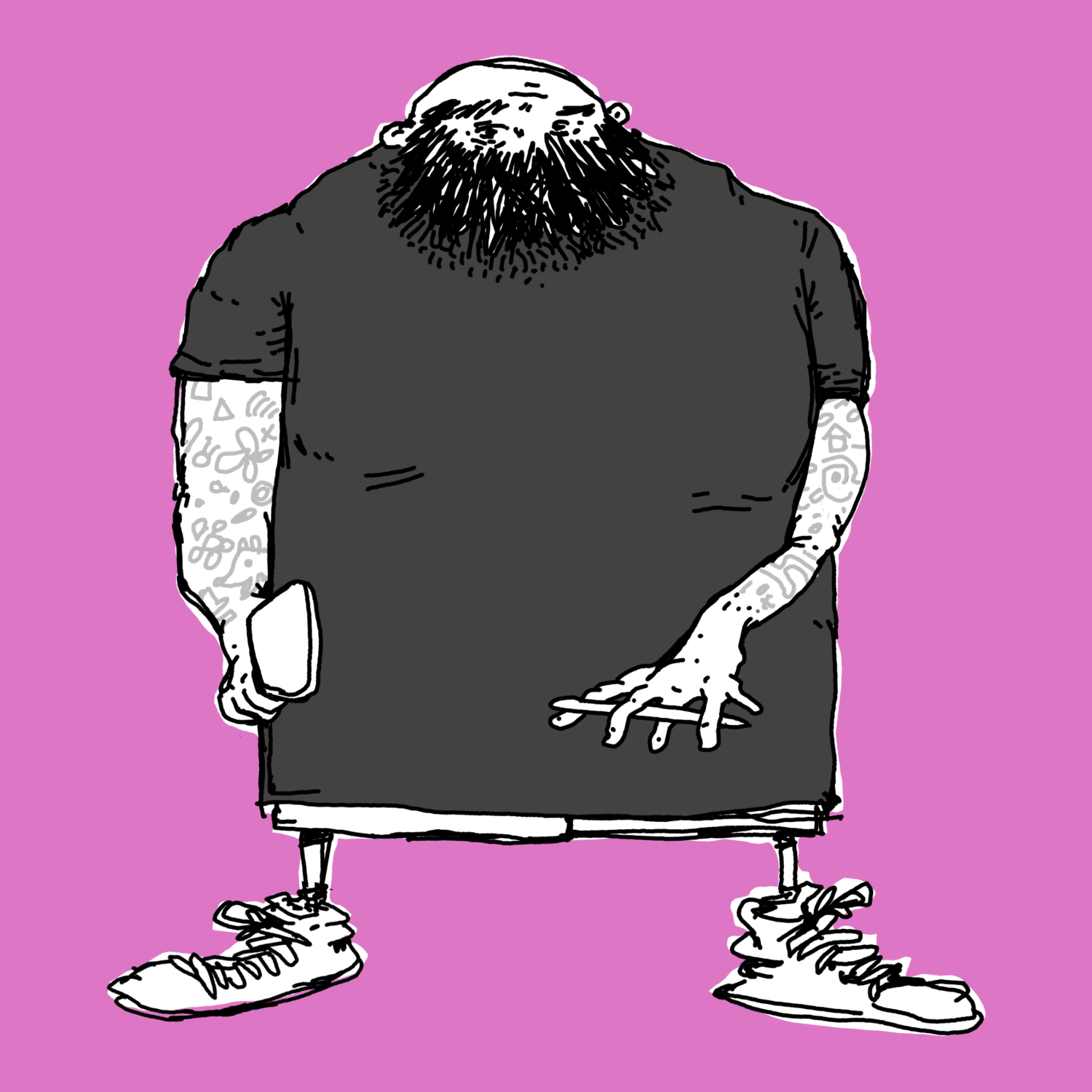 Official illustrated avatar of Process Grey