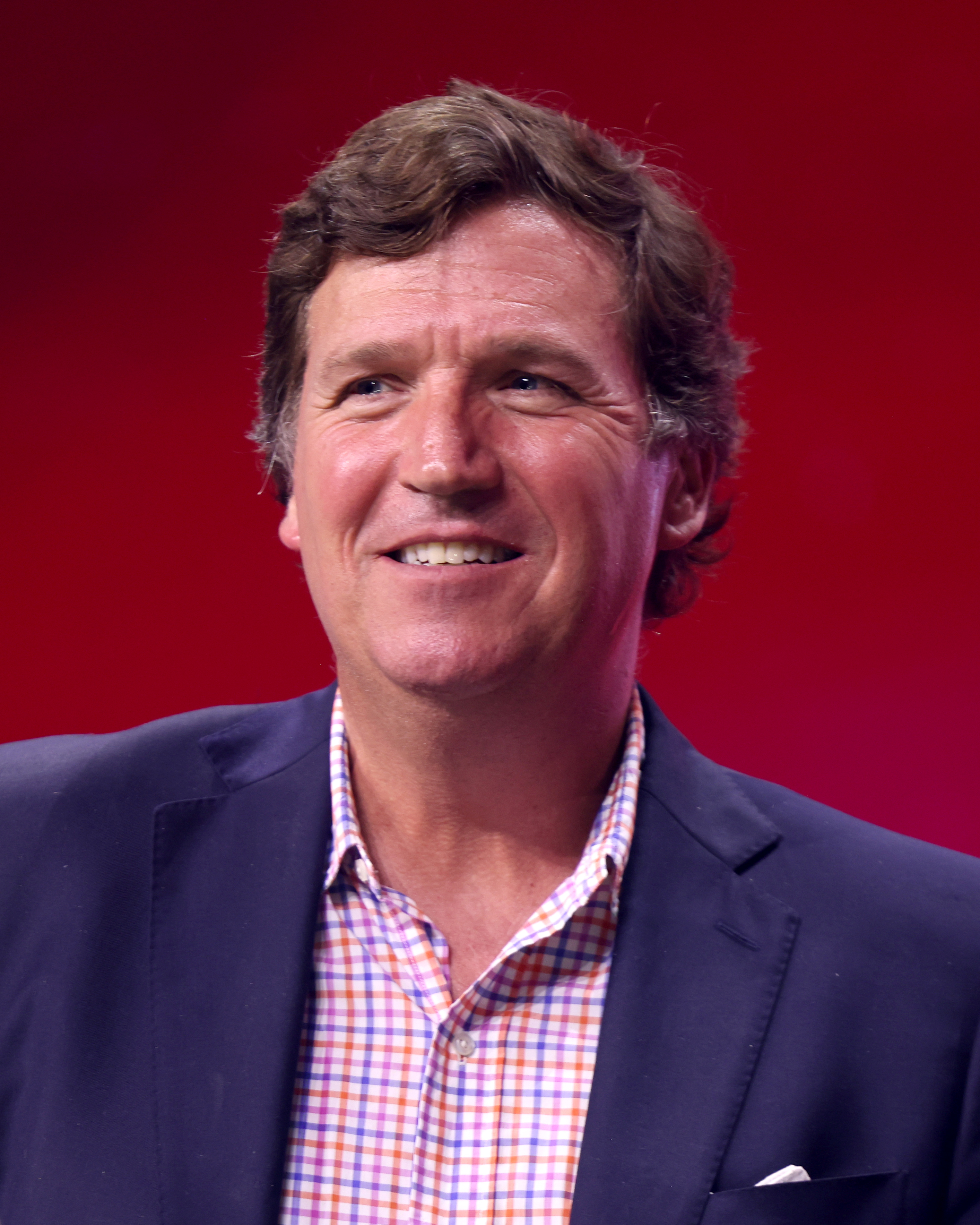 Tucker Carlson portrait, 2025