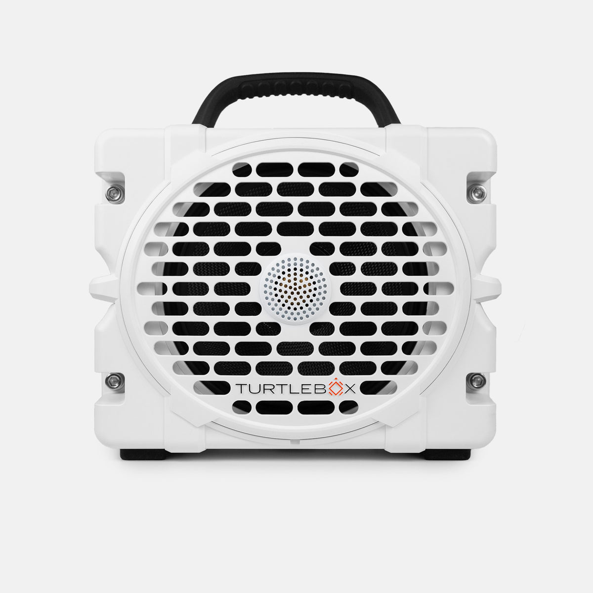 Turtlebox Grande speaker, white, front view
