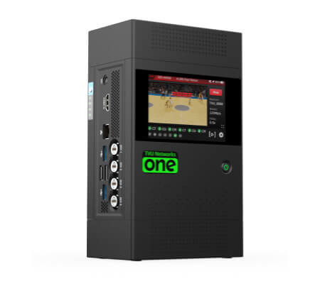 TVU One portable live-video transmission equipment