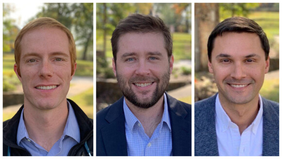 Panacea Financial co-founders Ned Palmer, Michael Jerkins and Tyler Stafford