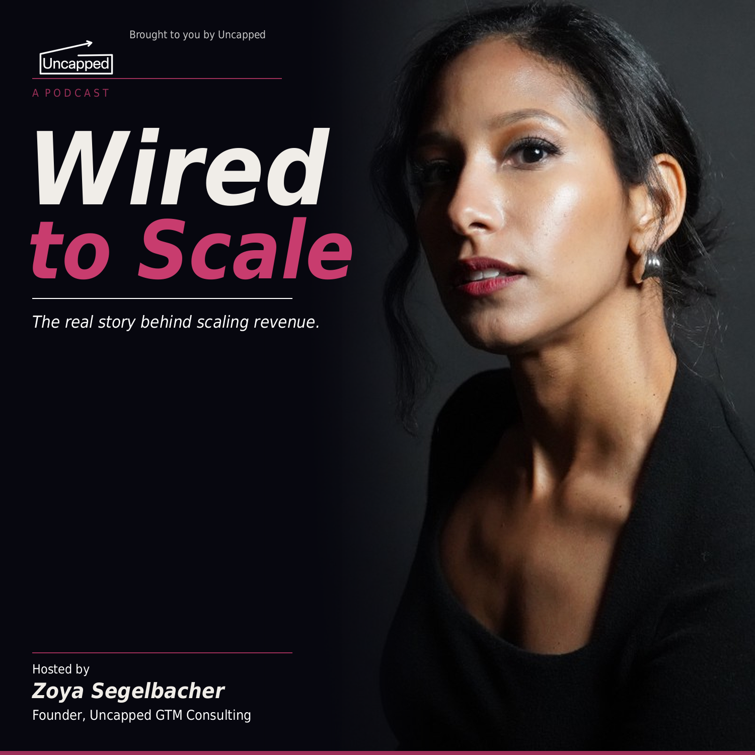 Cover art for Uncapped's Wired to Scale podcast