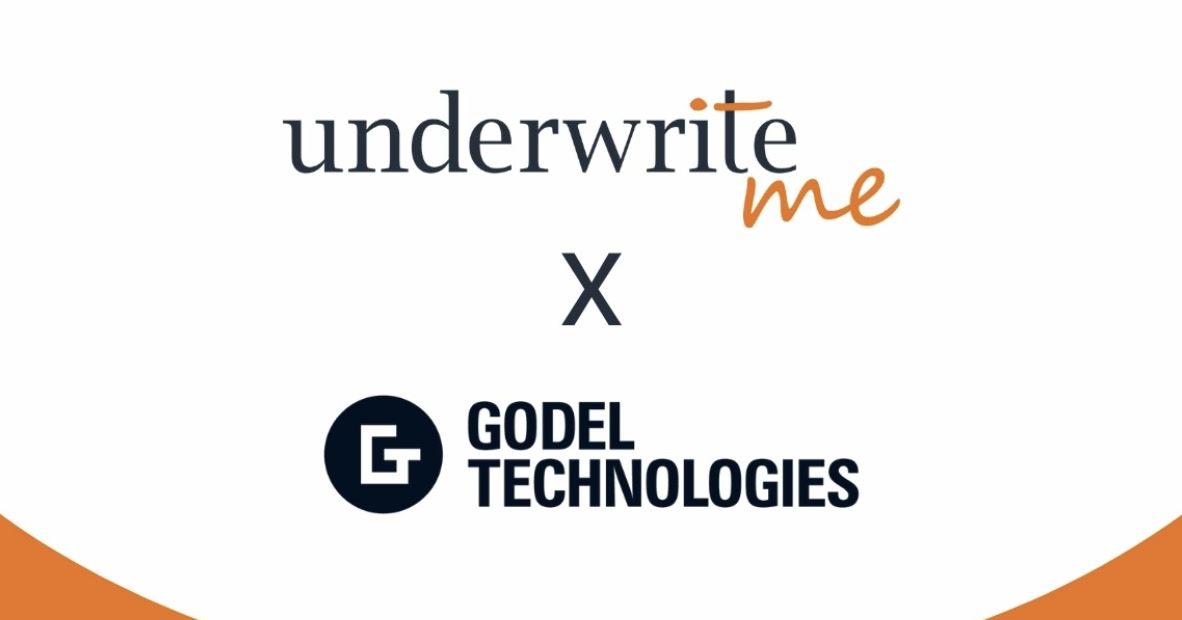 UnderwriteMe and Godel Technologies partnership graphic