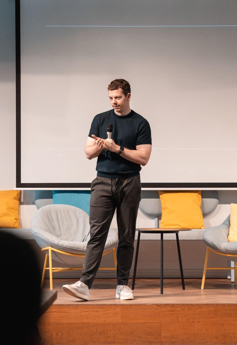 Unicorn Bakery founder and host Fabian Tausch