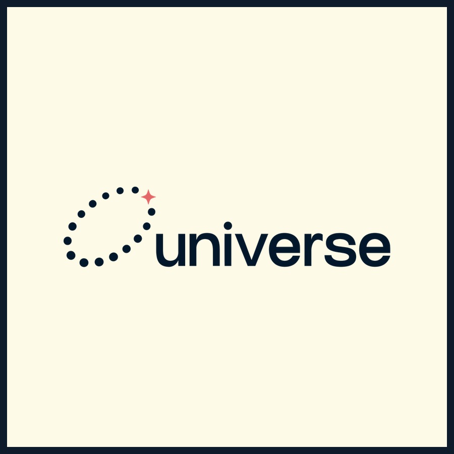 Universe wordmark logo
