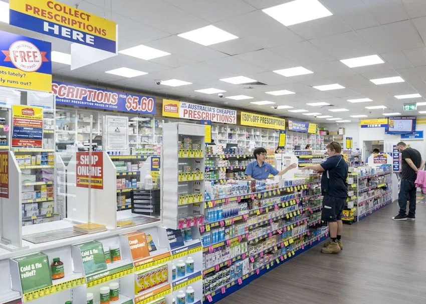 A Chemist Warehouse storefront, the customer featured in UpGuard's vendor-risk case study