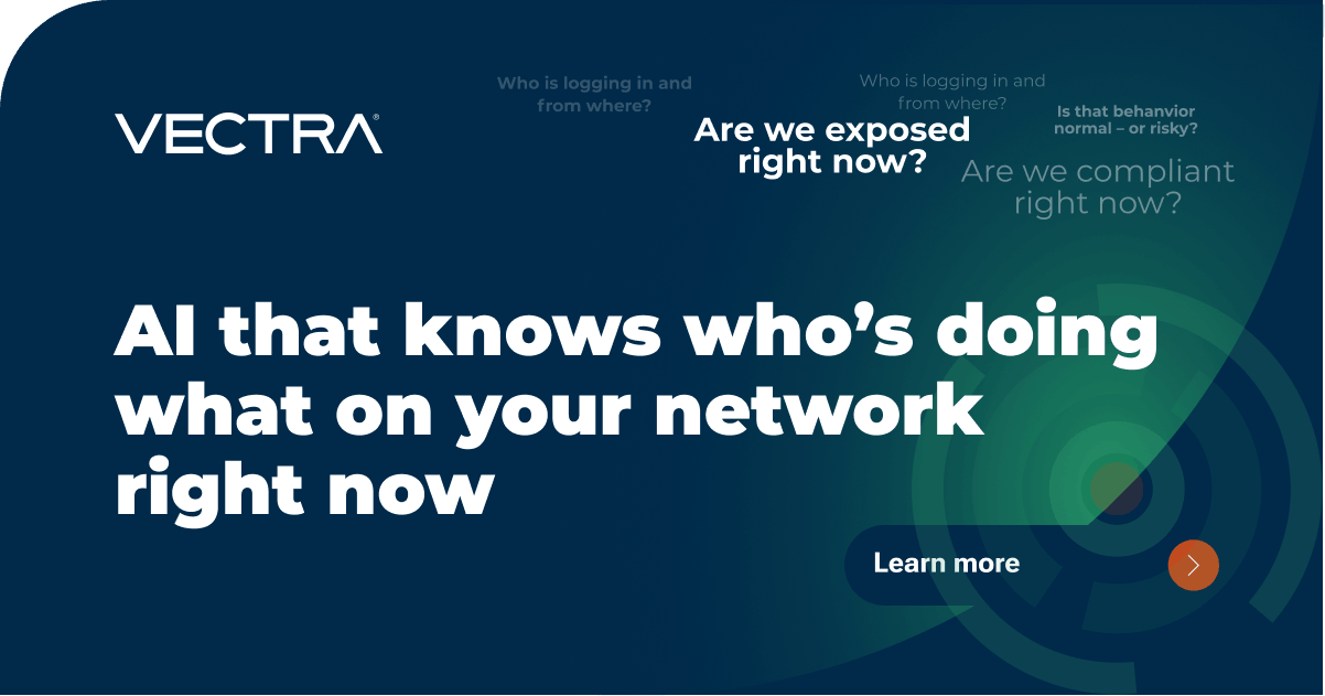 Vectra AI brand and platform