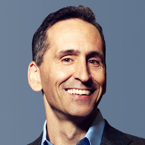 Peter Gassner, Veeva Systems co-founder and CEO, in a blue checked shirt.