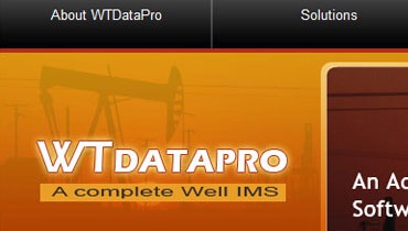 WTDataPro well-information management project preview