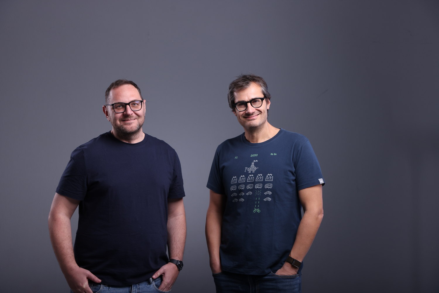 VentureFriends founding partners George Dimopoulos and Apostolos Apostolakis