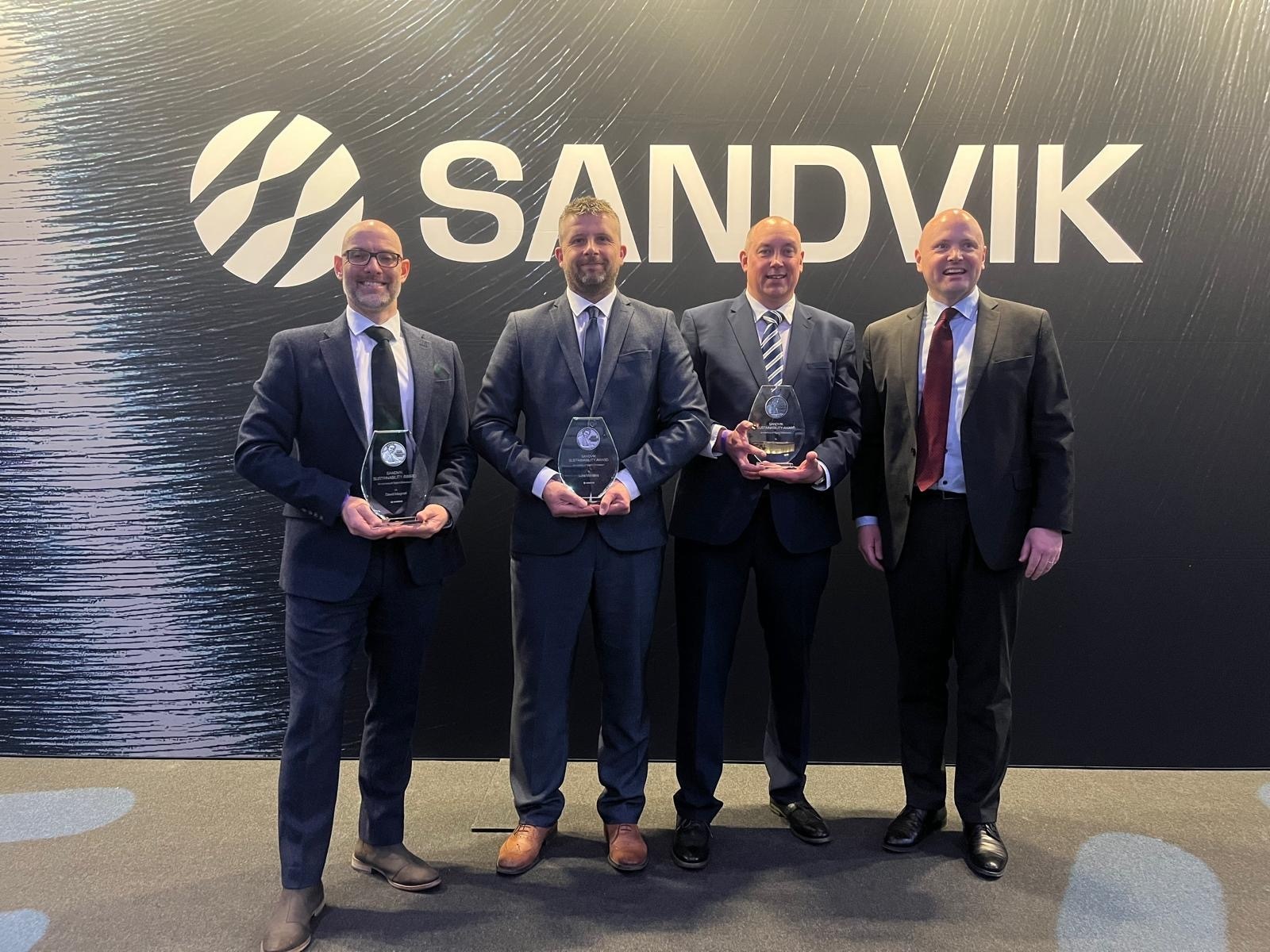 Vericut and Seco collaboration recognized with the 2025 Sandvik sustainability award