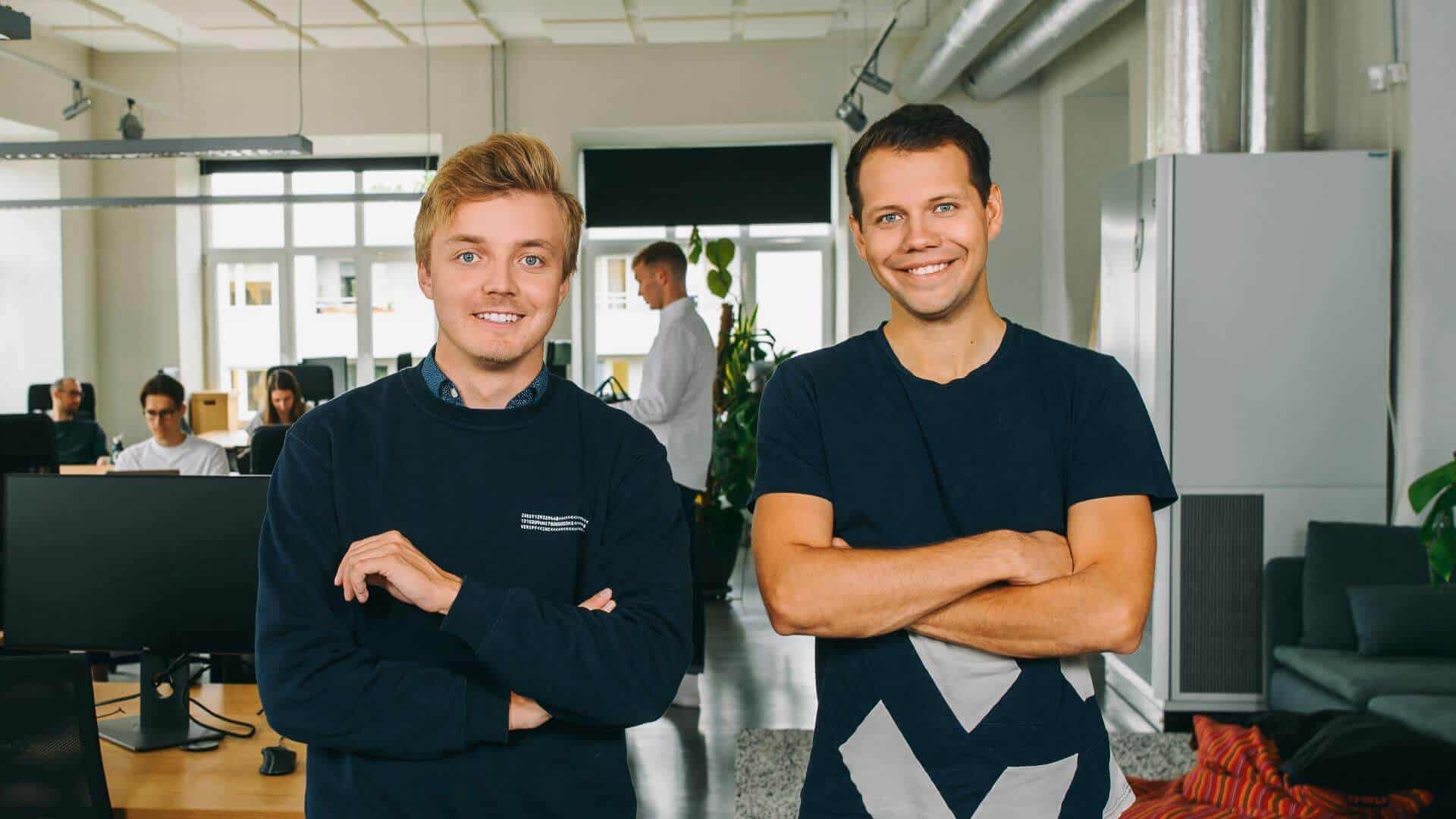 Veriff founders Kaarel Kotkas and Janer Gorohhov together
