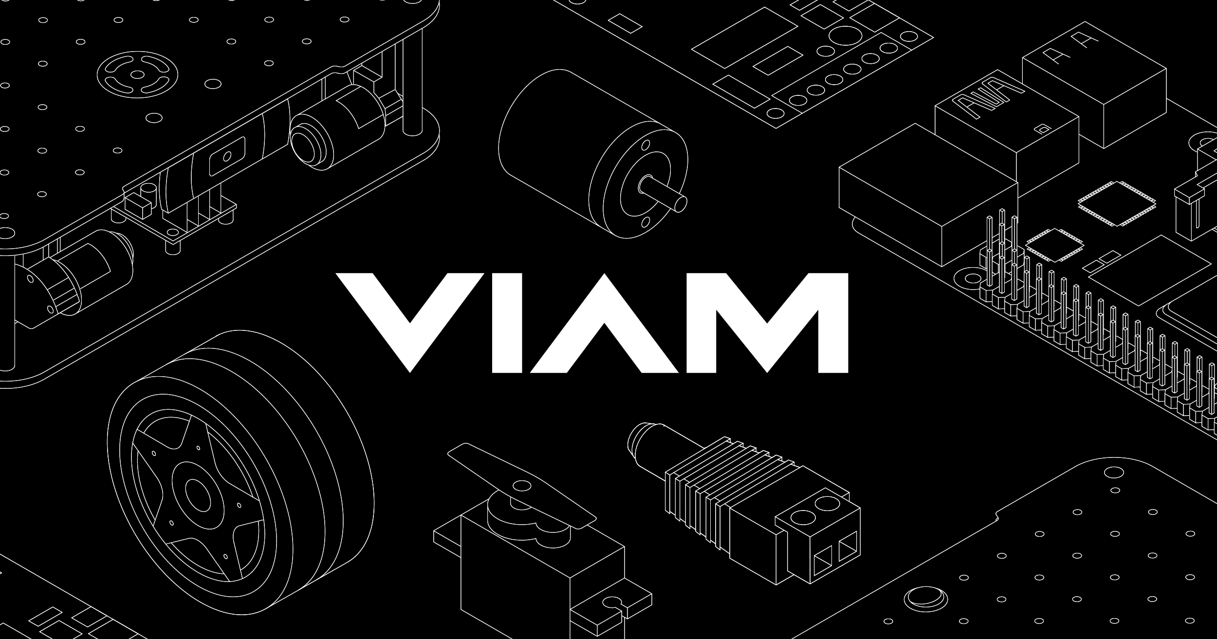 Viam logo and brand mark