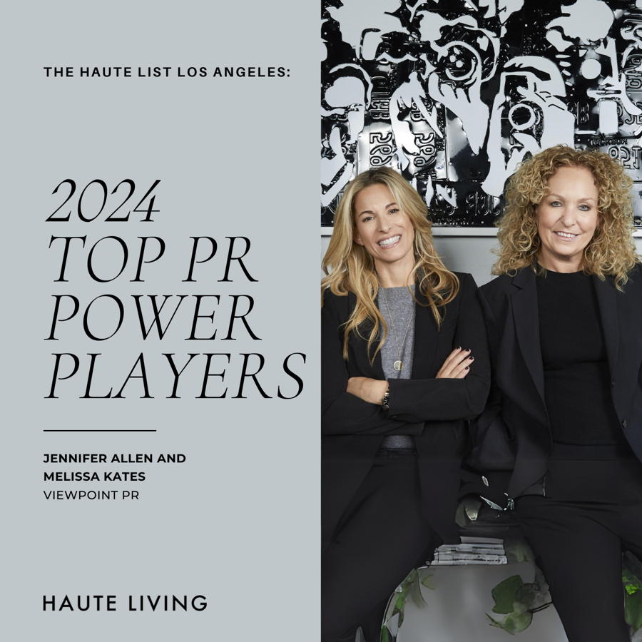 Haute Living’s 2024 editorial portrait of Viewpoint founders Jennifer Allen and Melissa Kates