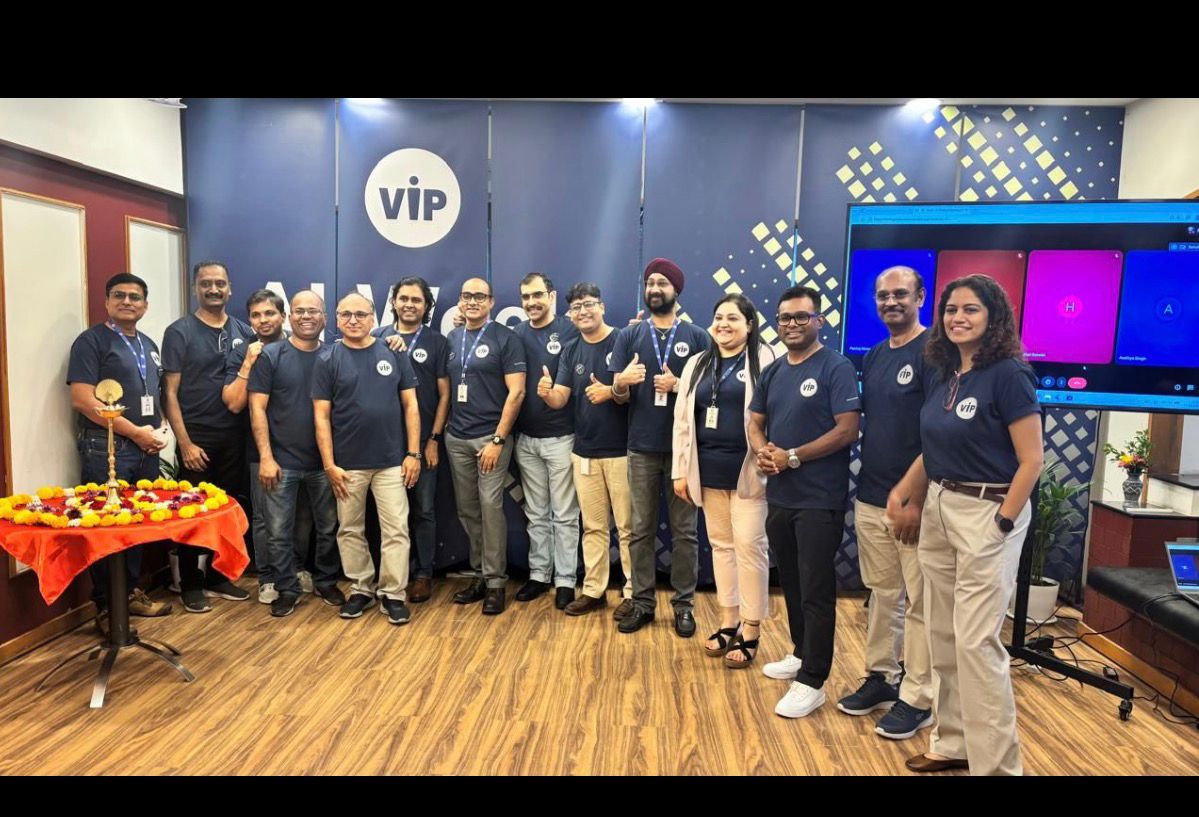 VIP colleagues at an AI Week celebration in India