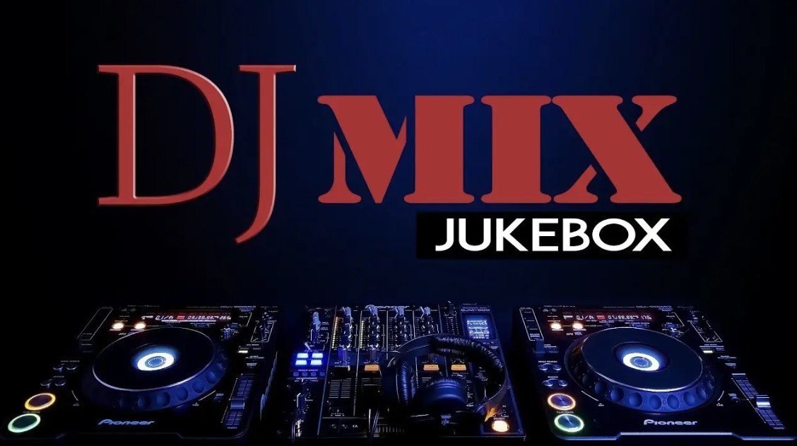 DJ Mix Jukebox portfolio image featuring DJ decks and headphones