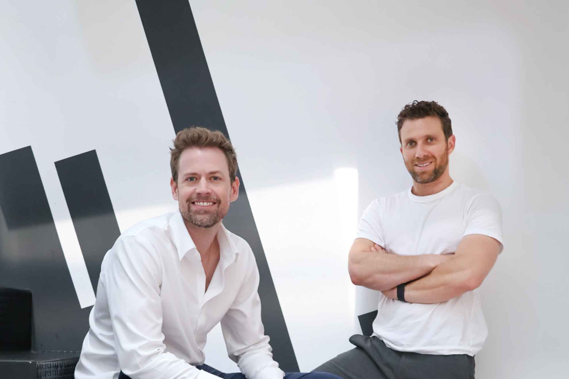 Vision Entertainment co-founders photographed together