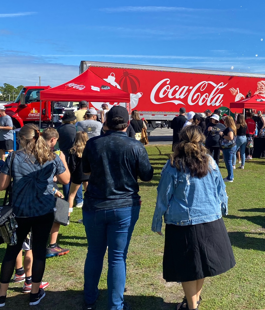 Coke Florida Holiday Caravan produced by Vistra Communications