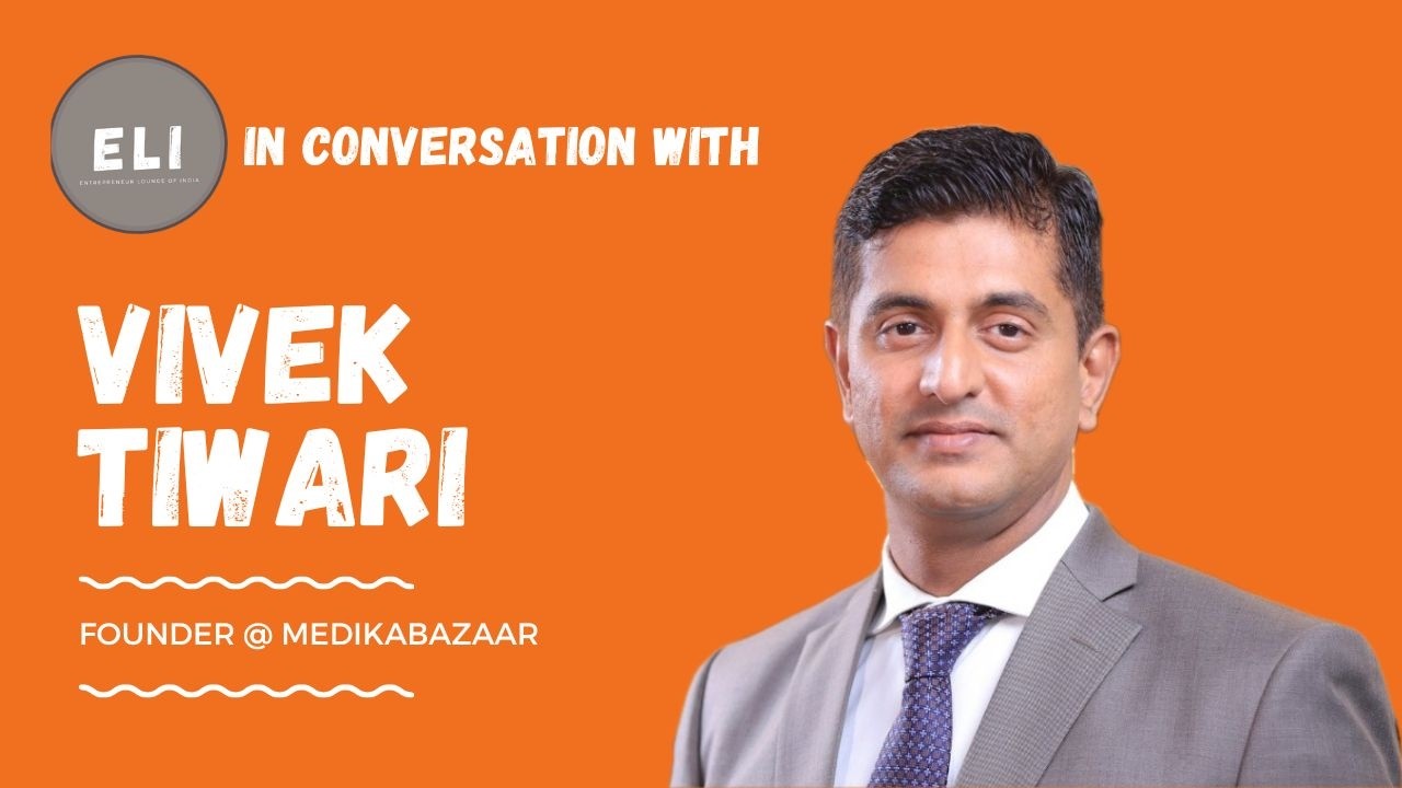 Vivek Tiwari in the promotional artwork for his ELI Podcast interview