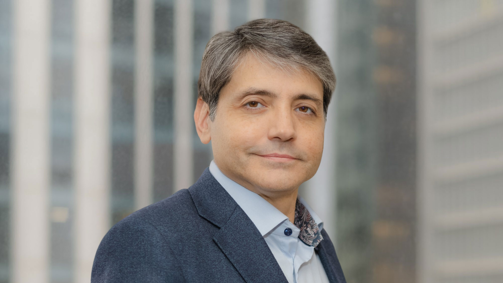 Vortexa co-founder and CEO Fabio Kuhn in an official company portrait