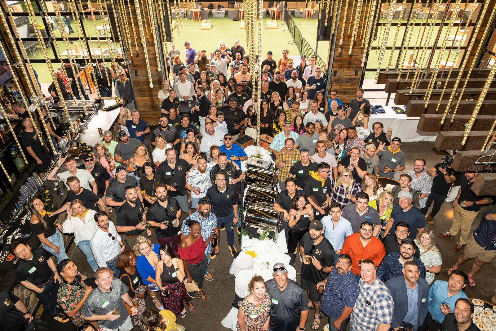 Vorto staff gathered at a fall 2022 company townhall