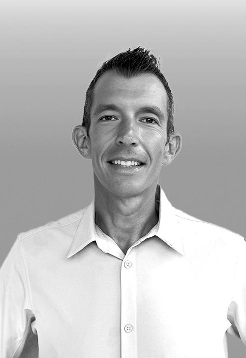 Vultr founder David Aninowsky in an official black-and-white portrait