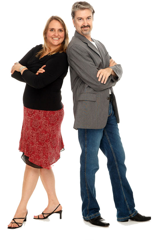 Wasabi Publicity founders Drew Gerber and Michelle Tennant Nicholson