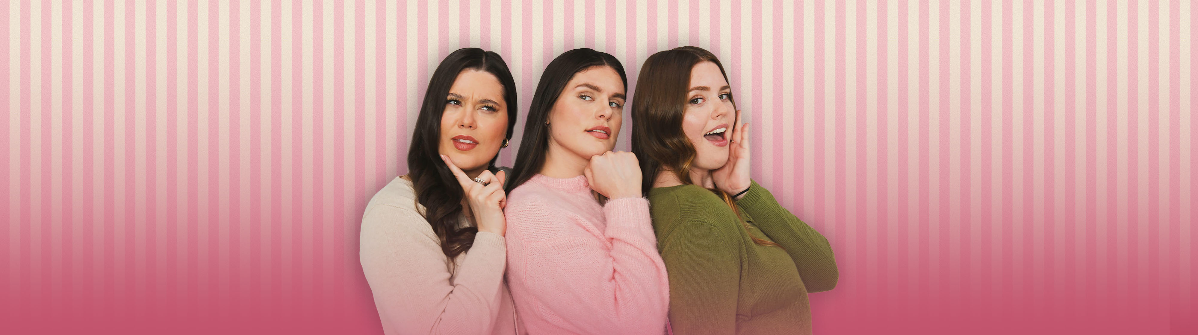 Ilona Maher and her sisters in a House of Maher promotional photograph