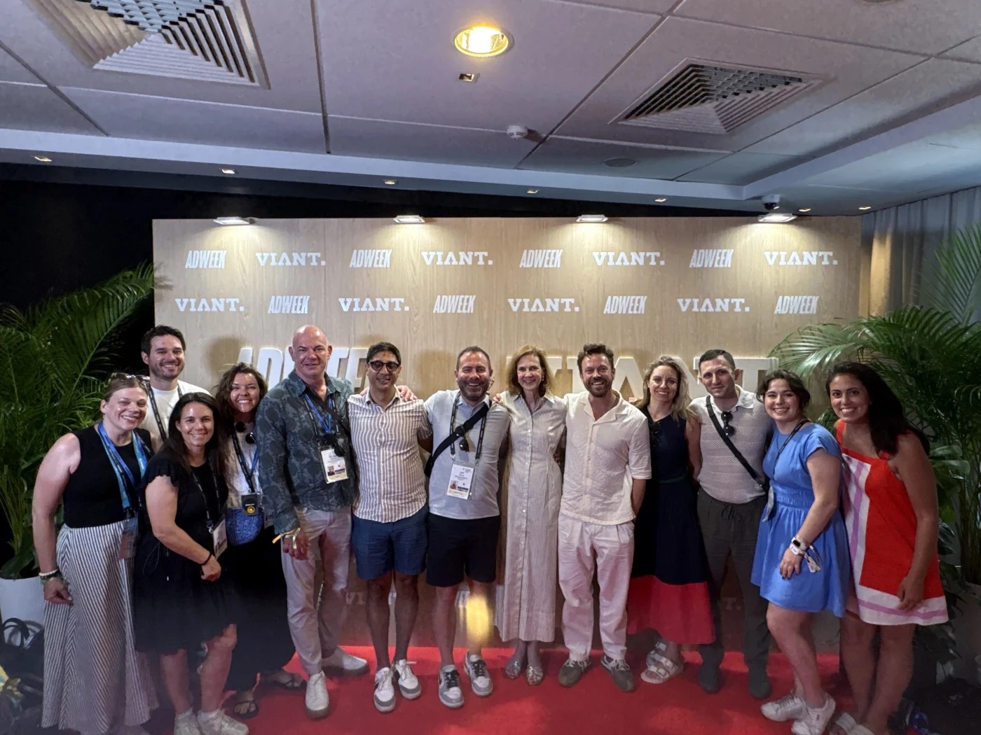 Weber Shandwick Collective team gathered at Cannes Lions 2026