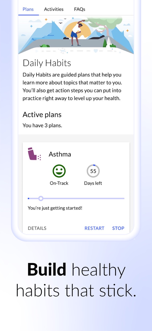 Official Wellness At Your Side product image showing Daily Habits plans