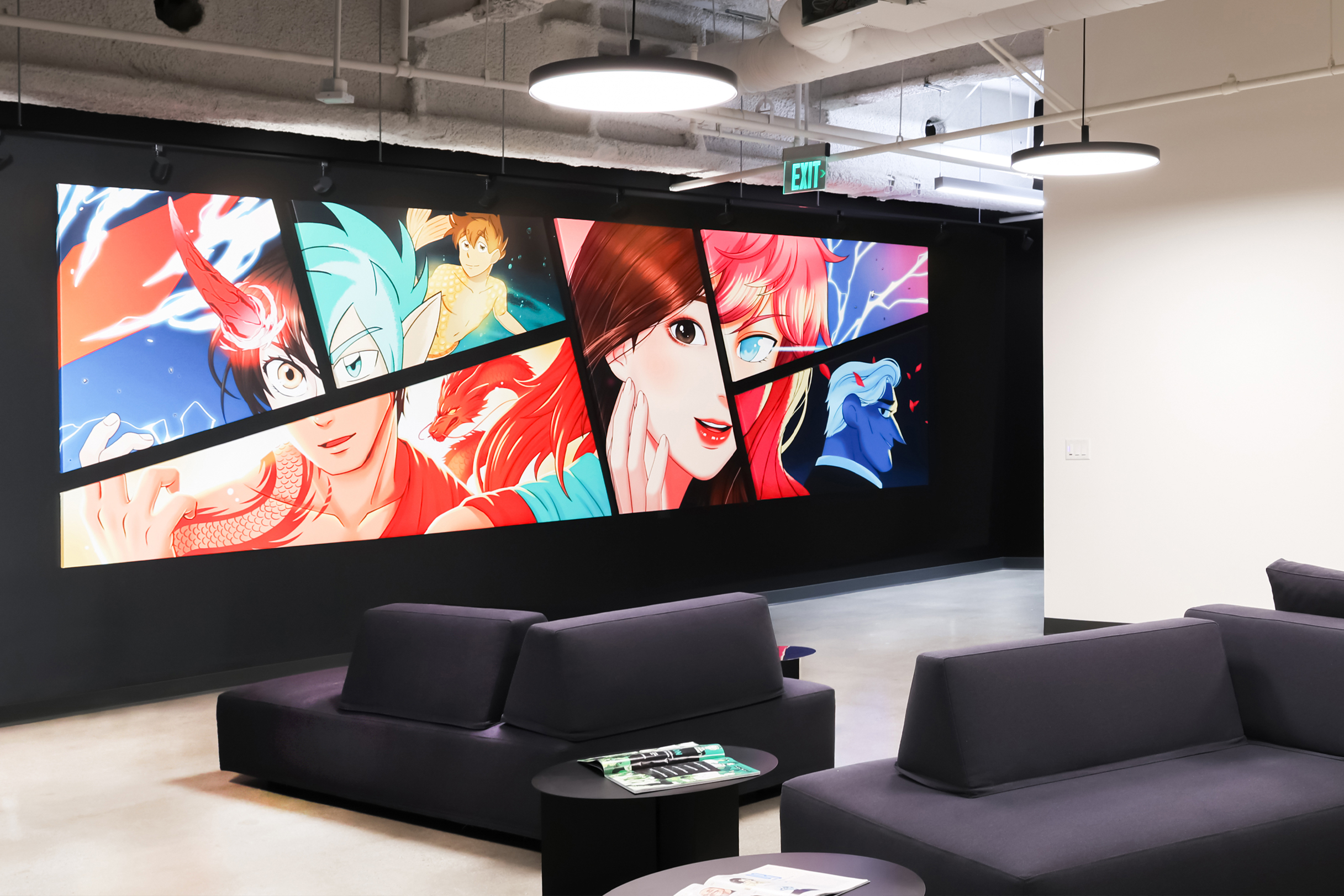 WEBTOON Entertainment office interior