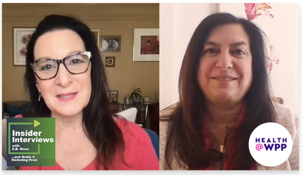 E.B. Moss on the left and Wendy Lund on the right in a video interview